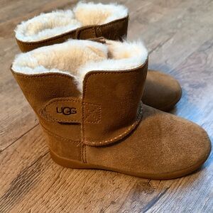 UGG Tan Shearling Lined Boots